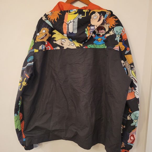 Men's Members Only x Nicktoons NICKELODEON WIND JACKET Size XXL - Picture 4 of 6
